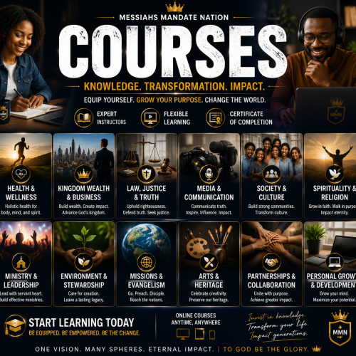 Courses Messiahs Mandate Nation Apostle Gideon Oluwalana