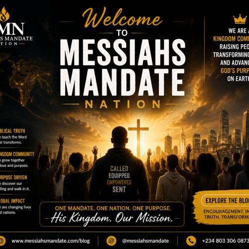 welcome to messiahs mandate nation